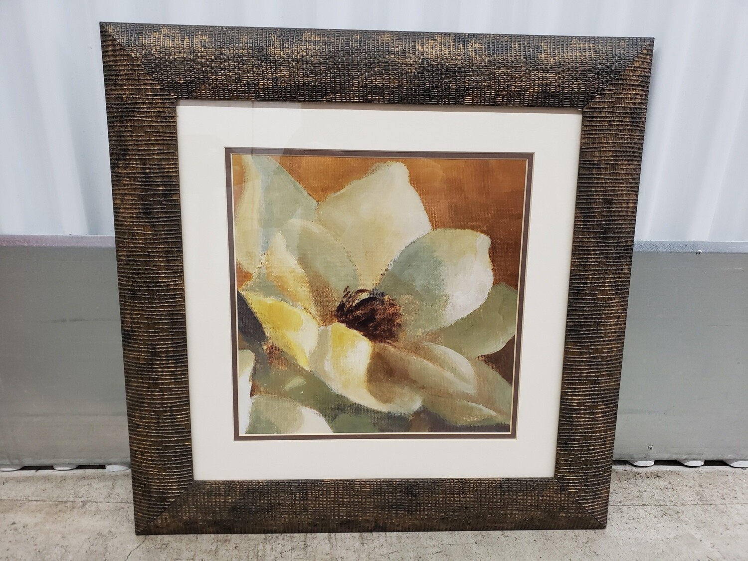 Framed Art: Magnolia Blossom #2314