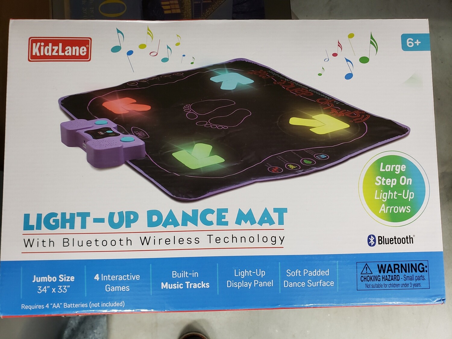 Kidzlane Light-up Dance Mat, NEW! #2314