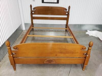 Vintage Maple Full-size Bed, George Bent Furniture #2133
