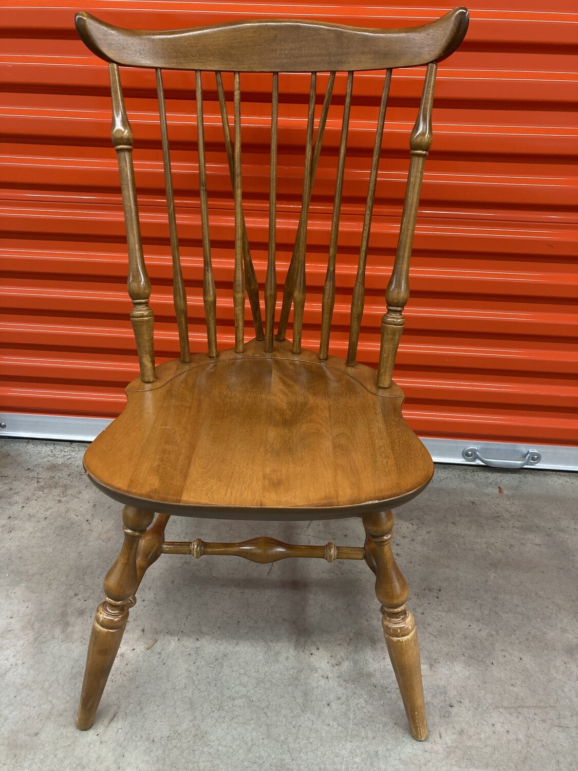 Vintage Nichols & Stone Brace-Back Windsor Chair #2133