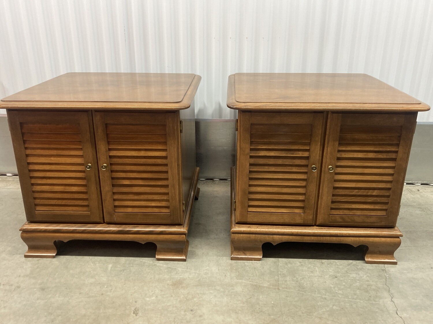 Ethan Allen matching Vintage Record Cabinets #2213