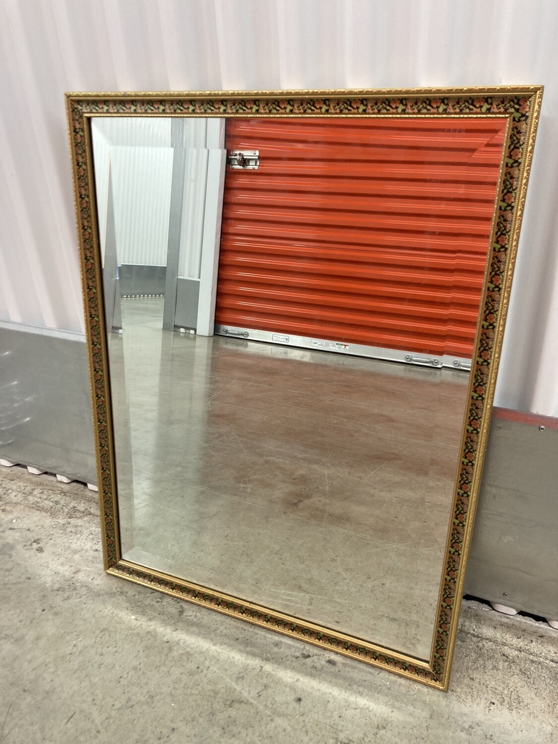 Mirror, gold floral frame #2314