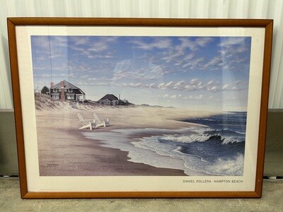 Framed Print: Hampton Beach, Daniel Pollera #2009