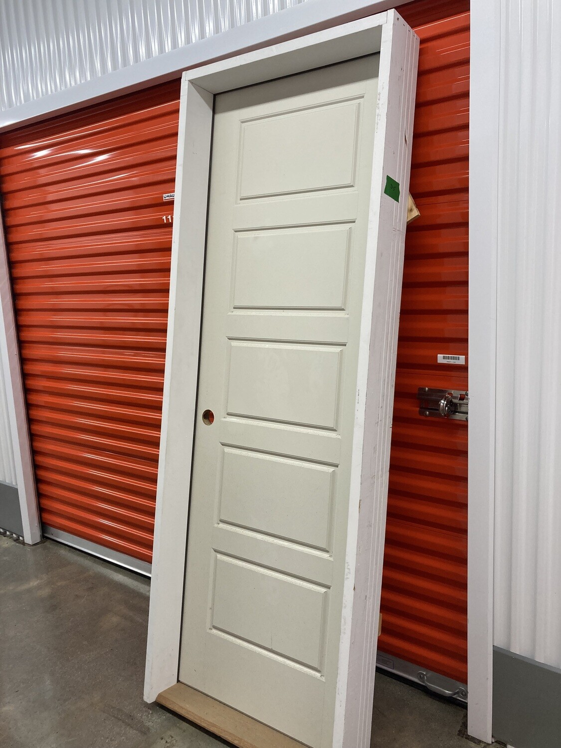 New Interior Door RH 28x80 oak threshhold (D6) #1148 ** 9 mos. to sell, full price