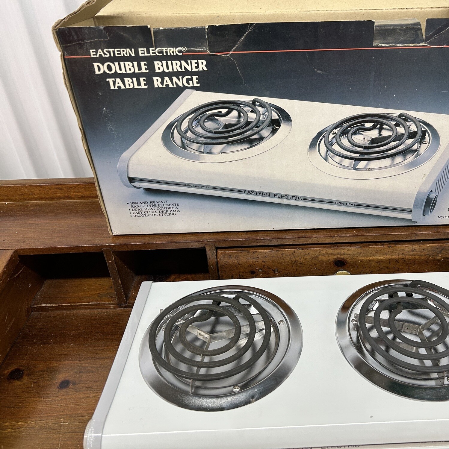 Double Burner Table Range, new in box! #2314