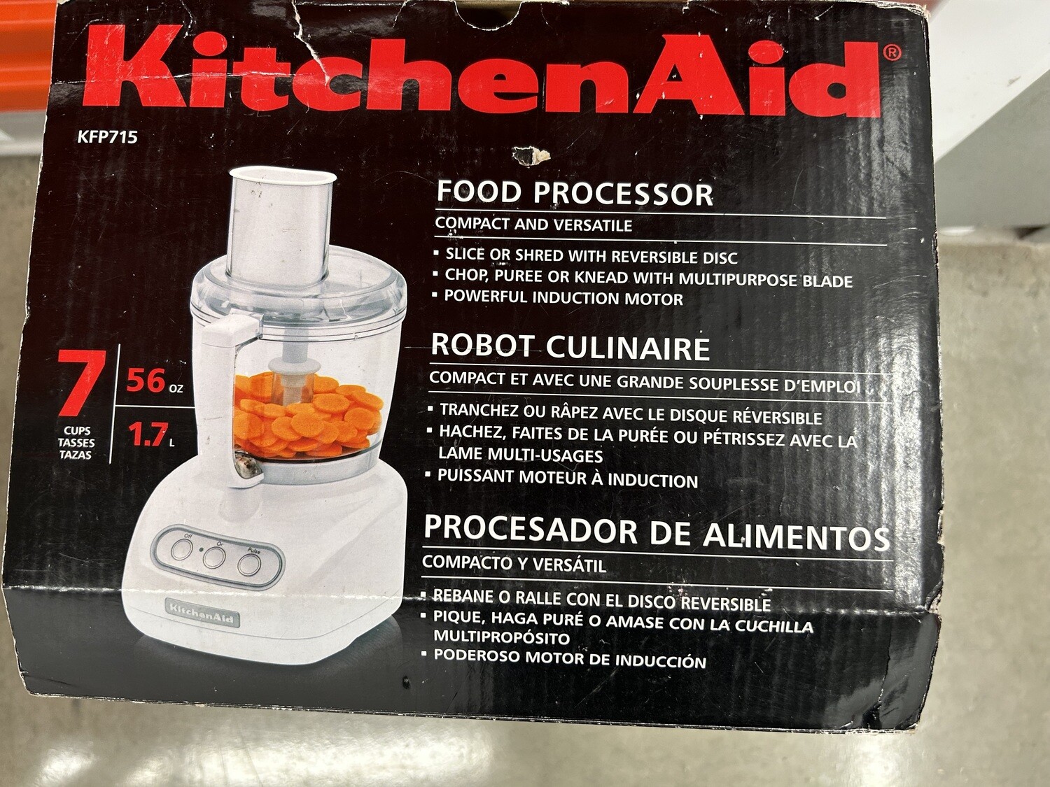 New! Kitchen Aid Food Processor #2999