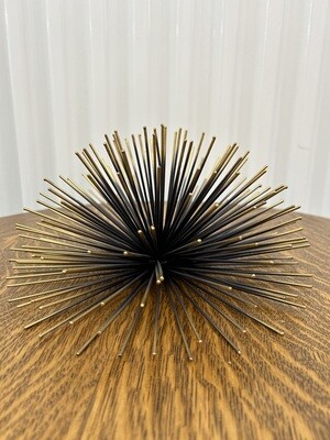 Like new! Metal Sea Urchin Sculpture #2999