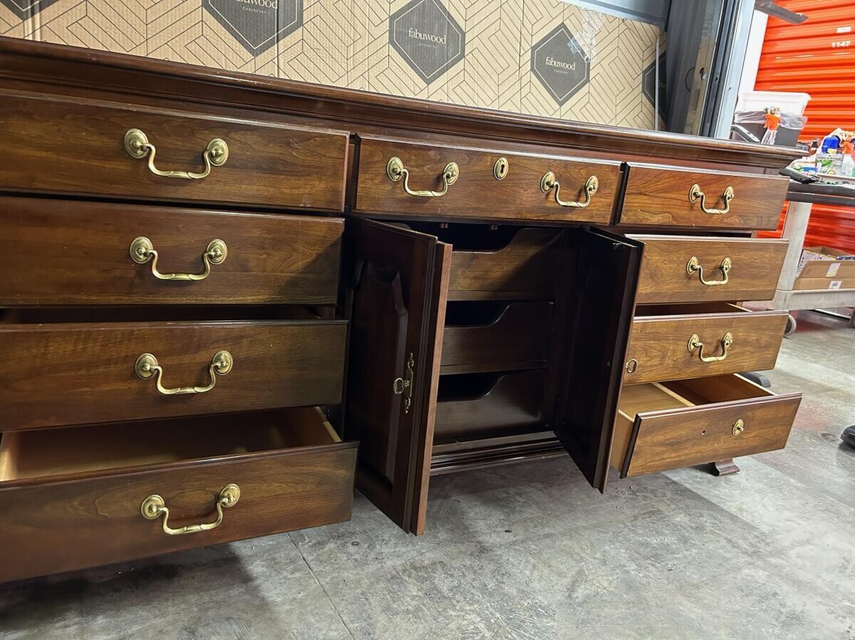 Long 9+ drawer Dresser, Jamestown Sterling #1148 - SOLD BUT MISSING FROM INVENTORY ORDER #3330