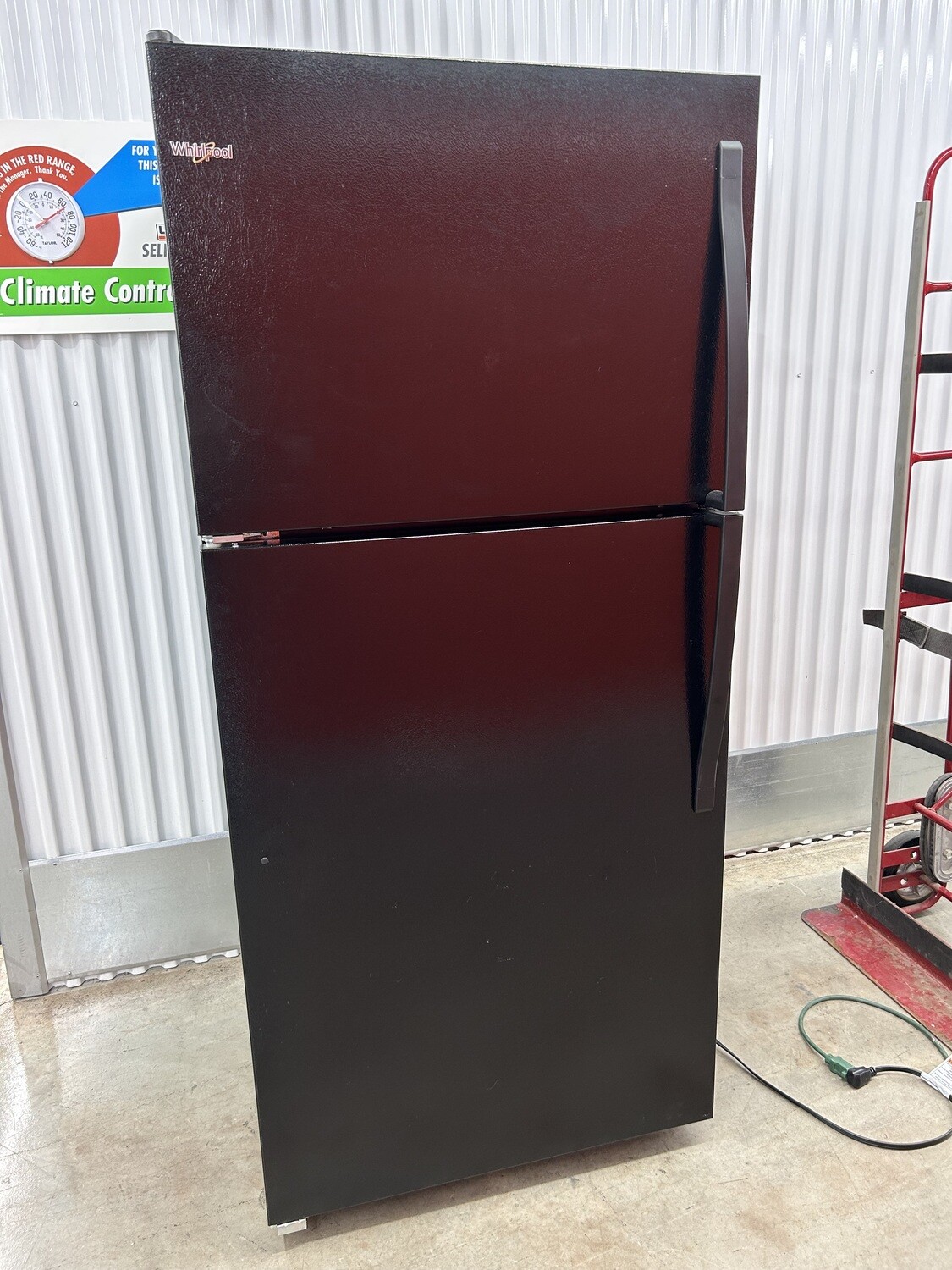 2021 Whirlpool Refrigerator, 18.2 cu. ft, less than 2 yrs old! #2124