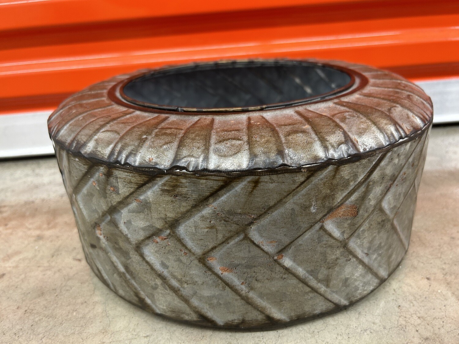 "Tractor Tire" Plant Container #2314