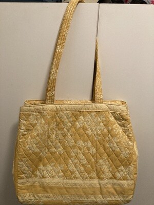 Like new! Bueno yellow quilted bag (HB51) #2314