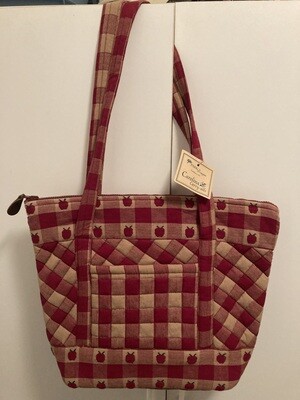 New! Red apple quilted bag (HB52) #2314
