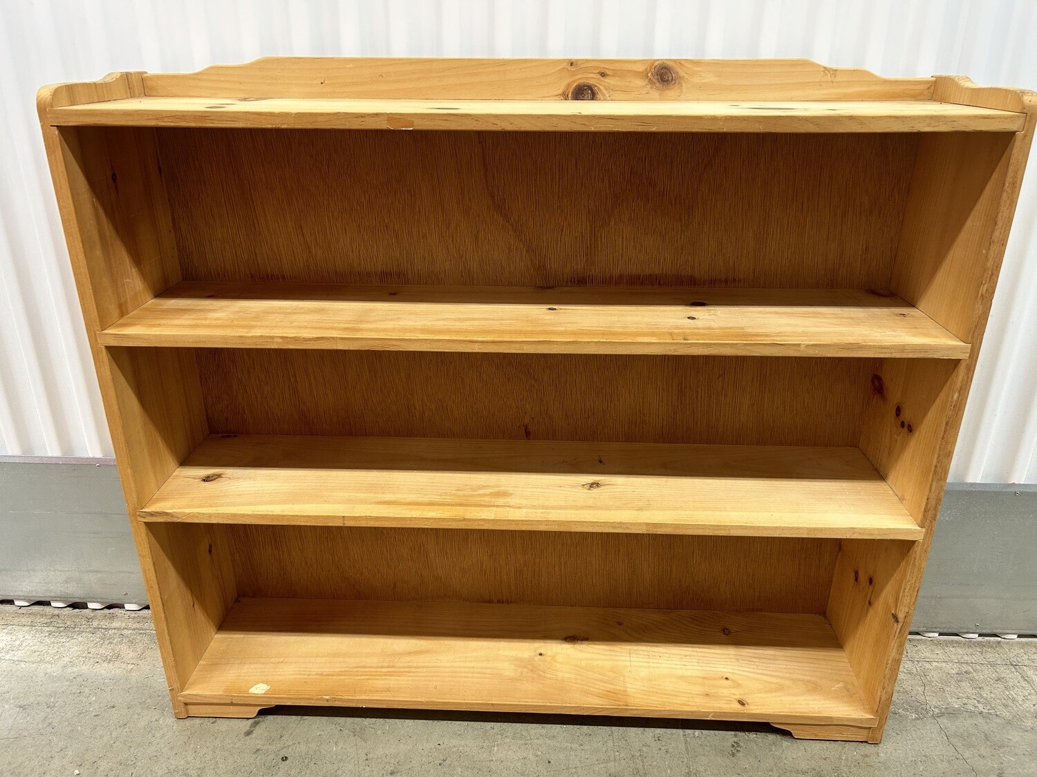 3shelf Knotty Pine Bookcase 2124