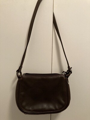 Like new! brown shoulder bag (HB101) #2314