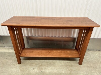 Craftsman-style Sofa / Hall Table #2213