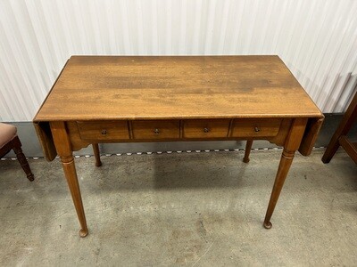 Vintage Ethan Allen Maple Sofa Table/Desk #2120