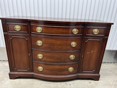 Bow-front Buffet, cherry finish #1260