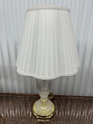 Table Lamp w/ crystal vase-shape base #2314