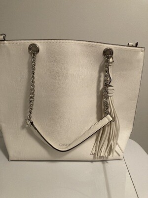 Like new! Calvin Klein Large White Tote (HB149) #2314