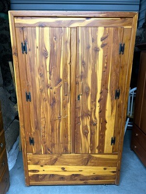 Vintage Cedar Closet with key #2324