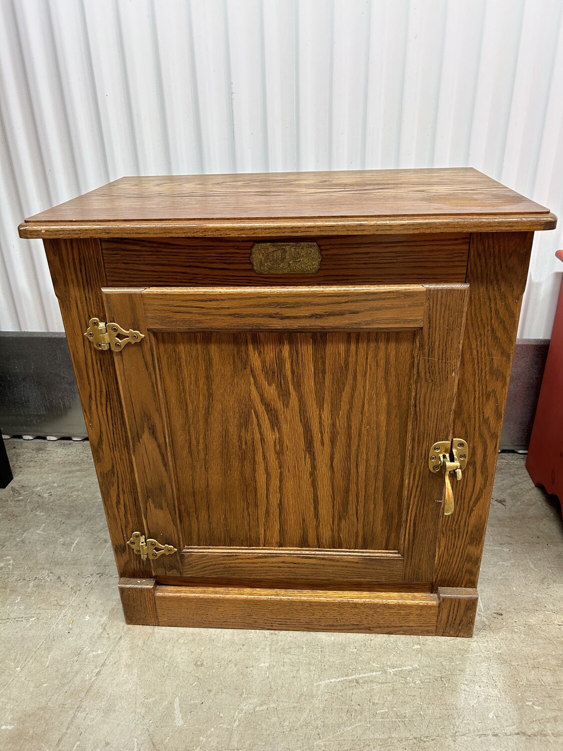 Storage Cabinet, oak veneer #2118 ** 1 mo. to sell, full price