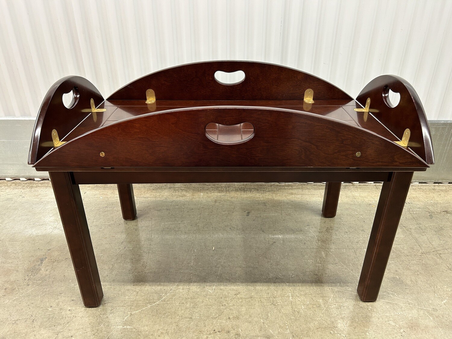 Butler Coffee Table, removable tray #2133