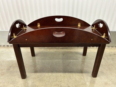 Butler Coffee Table, removable tray #2133