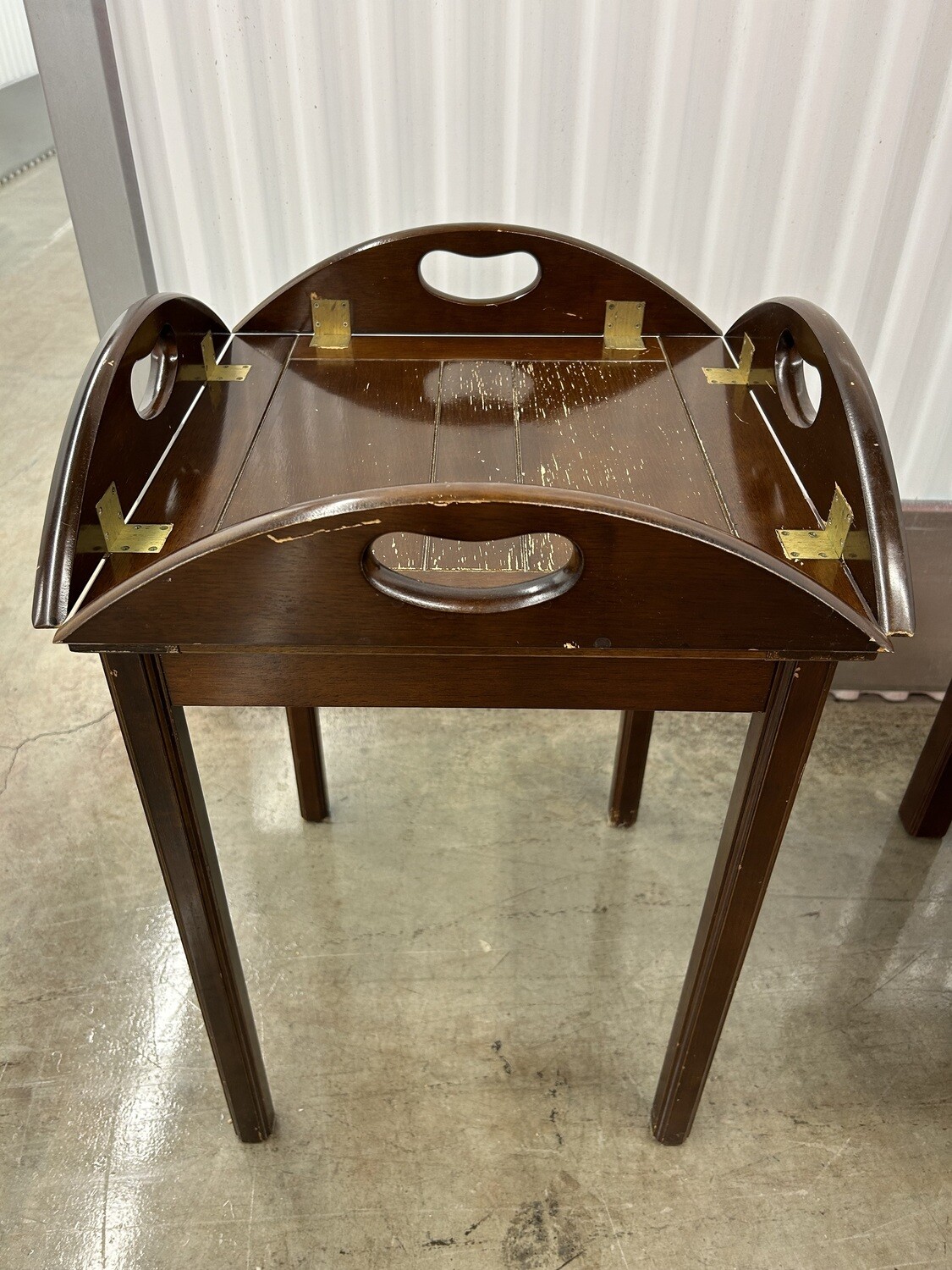 Small Butler Table, removable tray #2133