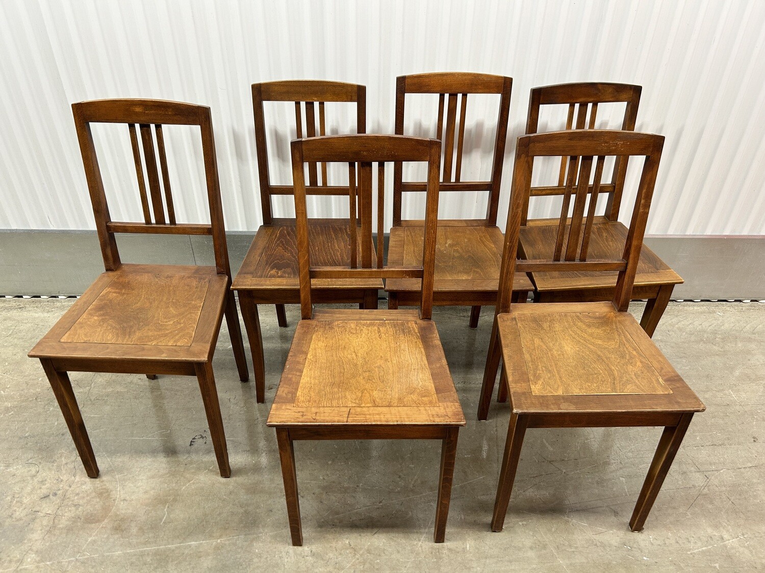 Set of 6 Dining Chairs, made in Estonia #2124 ** 1 mo. to sell, full price