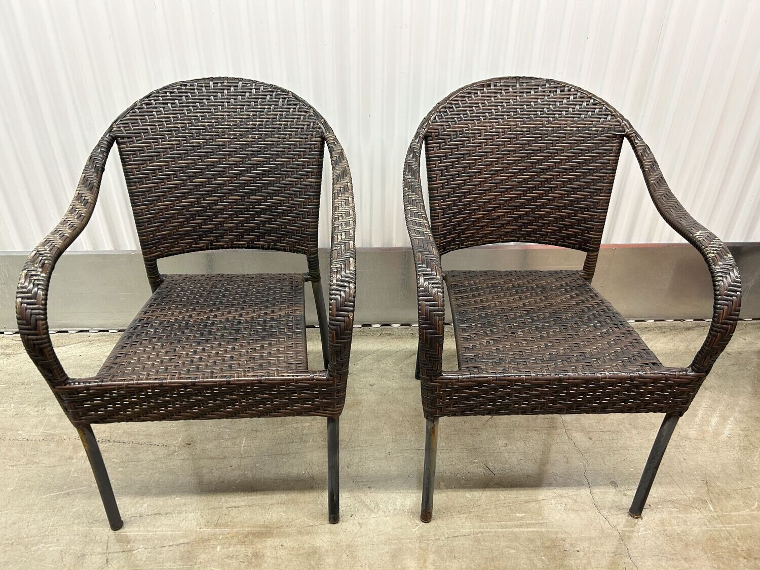 2 Patio Chairs, need touch-ups #2009