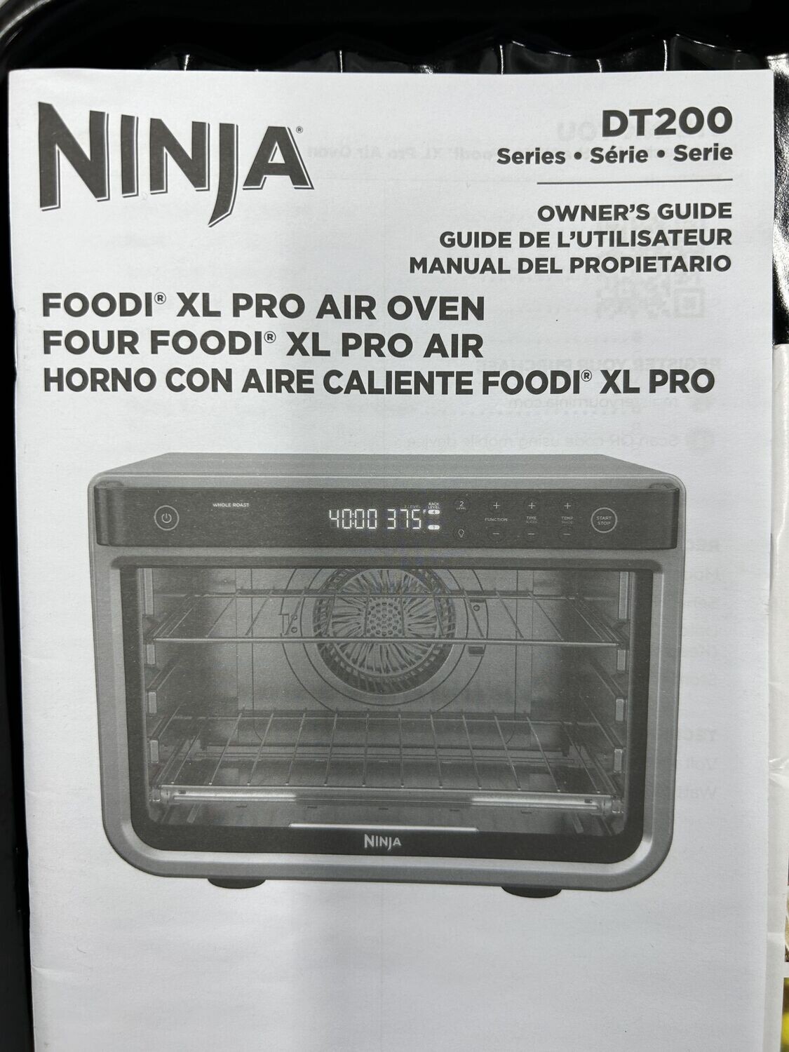Like new! Ninja Foodi DT200 XL Pro Air Oven #2314 ** 2 mos. to sell, full price