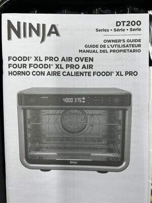 Like new! Ninja Foodi DT200 XL Pro Air Oven #2314