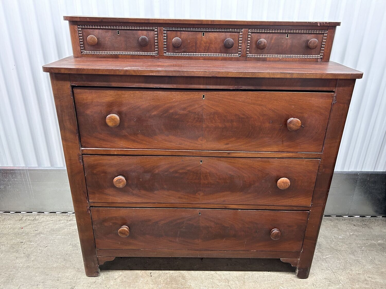 Antique 3-drawer Dresser with &quot;glove box drawers&quot; #2126 ** 6 wks. to sell, full price