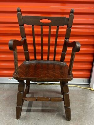 Small Wood Child's Chair #2103