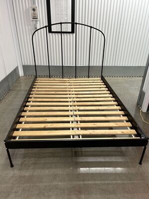 IKEA Full size Black Metal Platform Bed #2103
