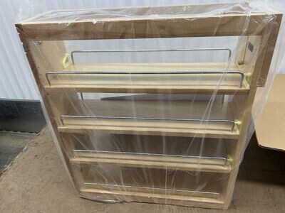 New! Roll-out Cabinet Storage Rack, Rev-A-Shelf #1048