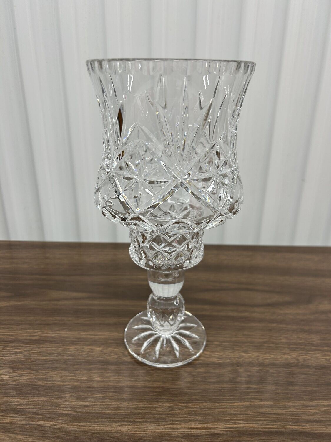 Vintage 2-piece Crystal Candle Lamp #2314