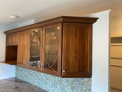 Like New! Kitchen Wall Cabinet Set, 4 piece (07-10) #1267