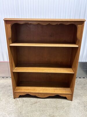 Vintage Maple Bookcase, 29" solid wood #2103