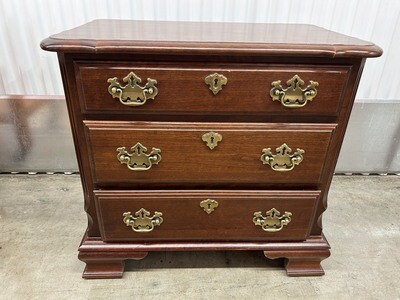 PA House Cherry End Table / Nightstand, 3 drawer #2214