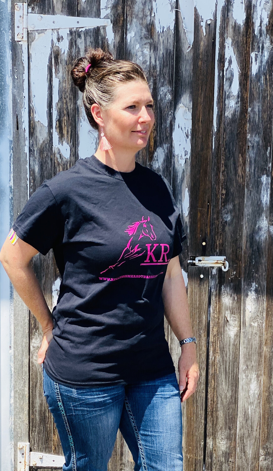 Tee Shirt - Pretty Patterns (Black)