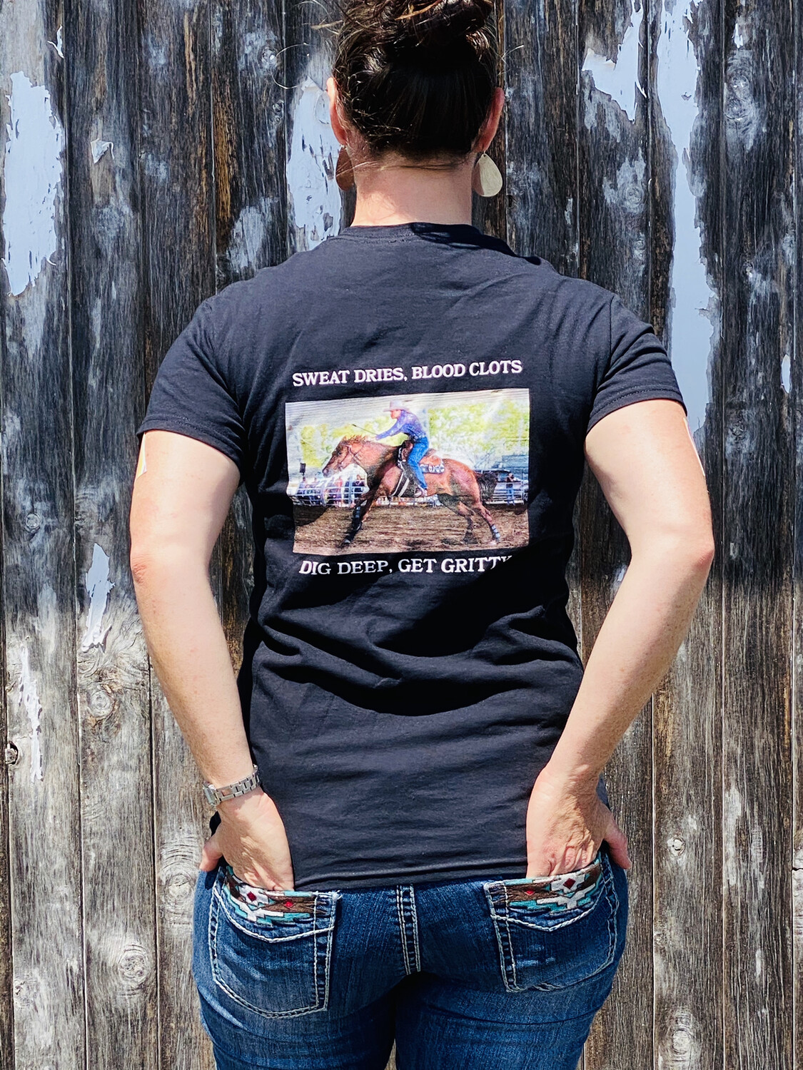 Tee Shirt - Get Gritty (Black)