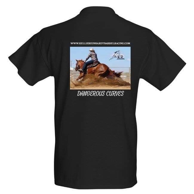 Tee Shirt - Dangerous Curves (Black)