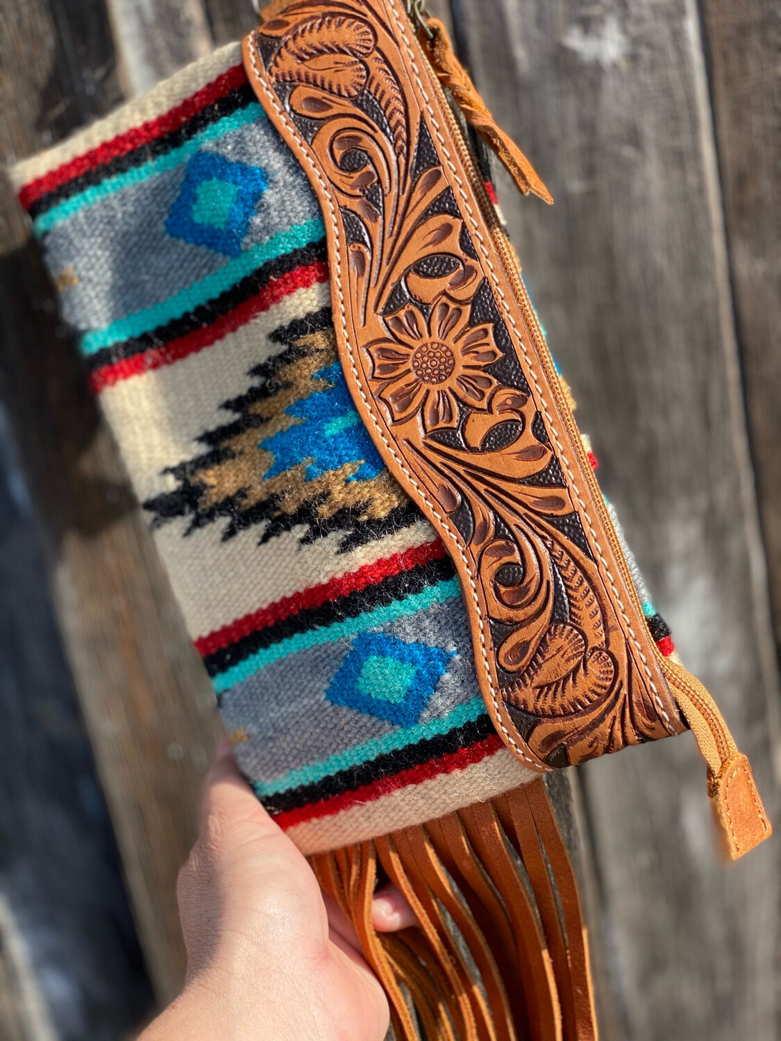 Clutch/Wristlet - Teal