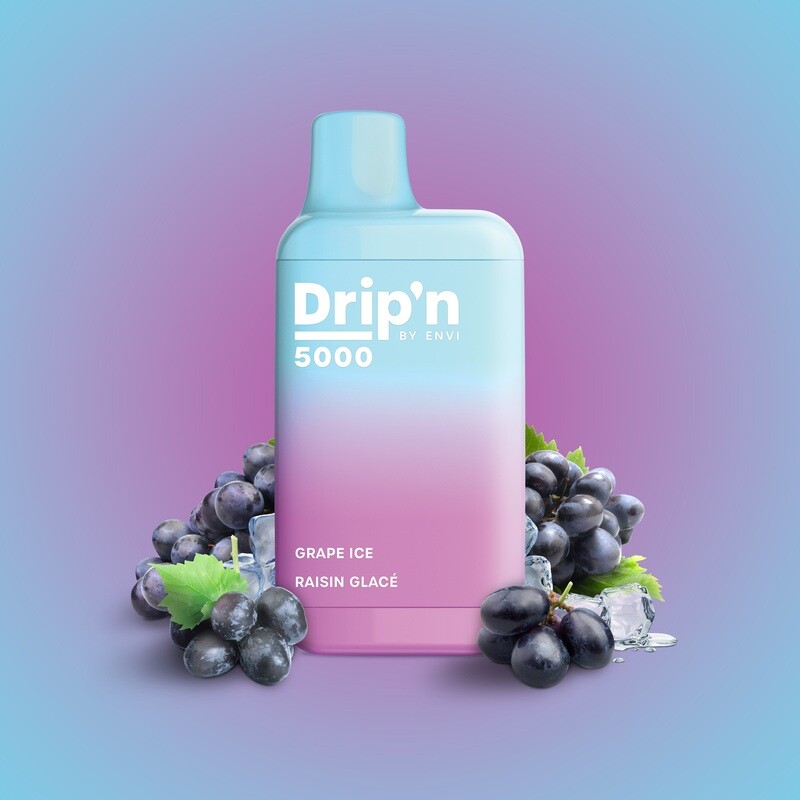 Drip'n 5000 - Grape Ice