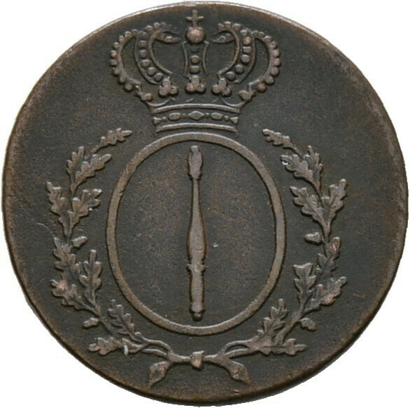 Cu-2 Pfennige 1810 A., Friedrich Wilhelm III., Brandenburg-Preußen