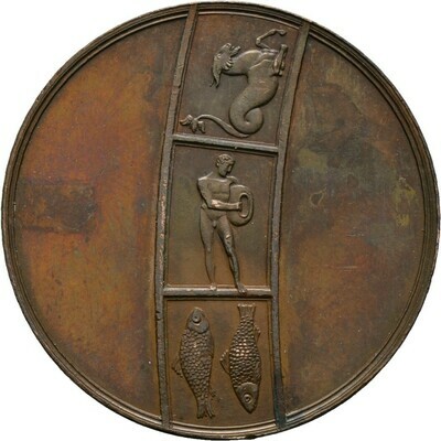 Kupfermedaille o.J. (um 1800), Friedrich Wilhelm III., Brandenburg-Preußen