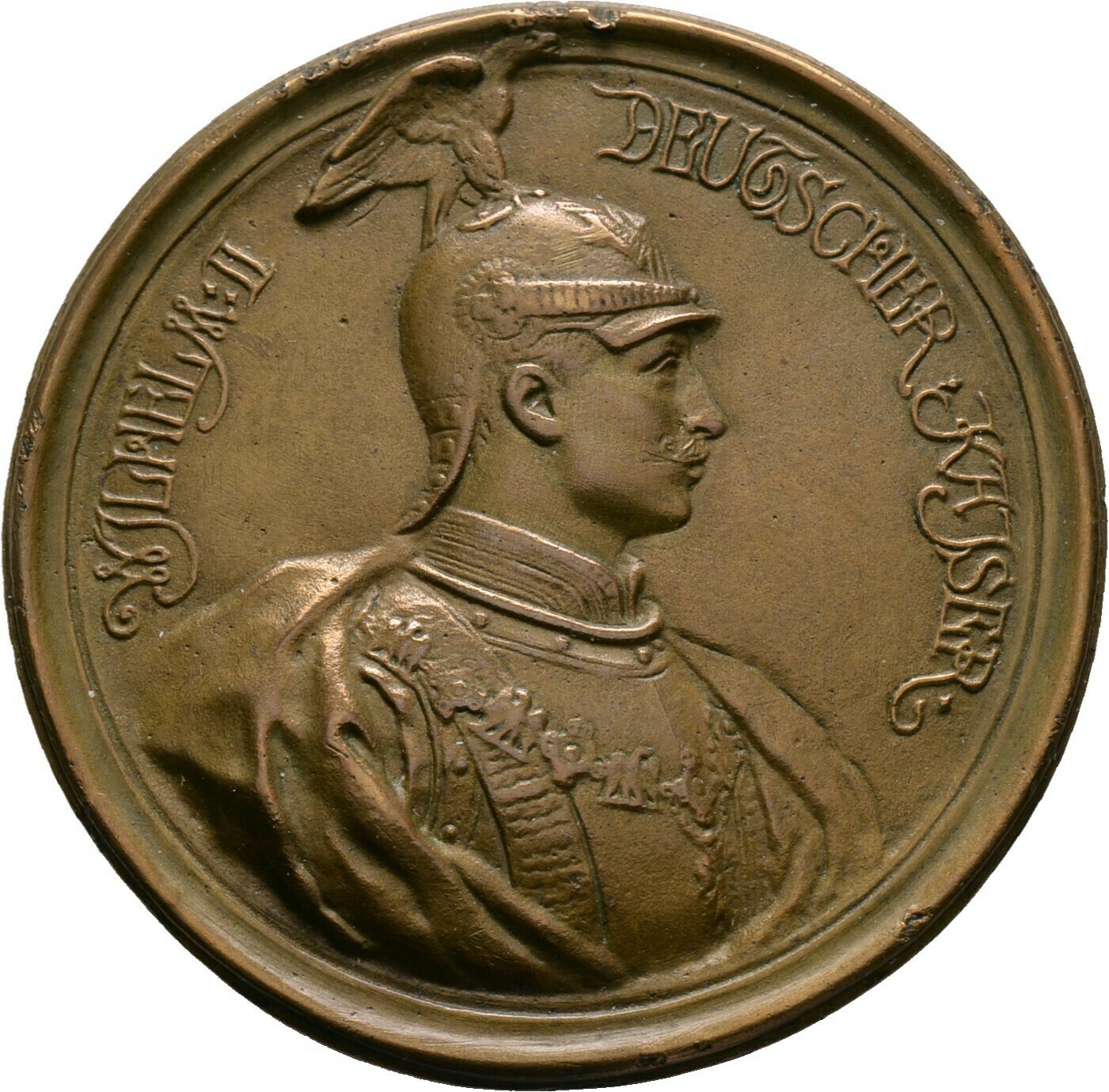 Bronzemedaille 1892, Wilhelm II., Brandenburg-Preußen