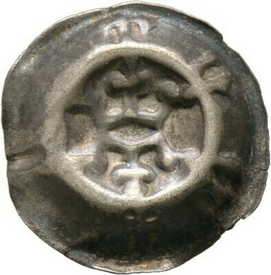 Hohlpfennig o.J. (Anfang bis Mitte 15. Jh.), Gotha