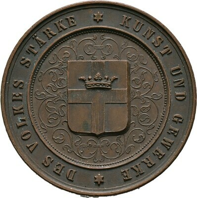 Bronzemedaille o.J. (um 1900), Koblenz, Stadt